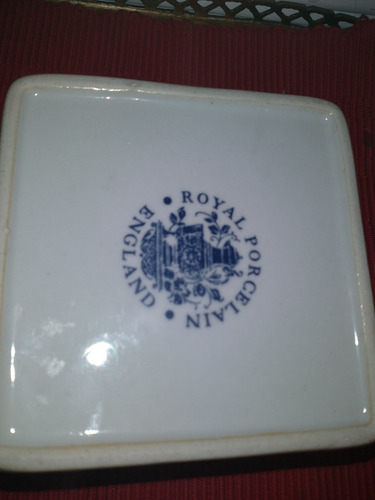 Antiguo Joyero Porcelana Inglesa, Sellada, Rebajada (Usado)