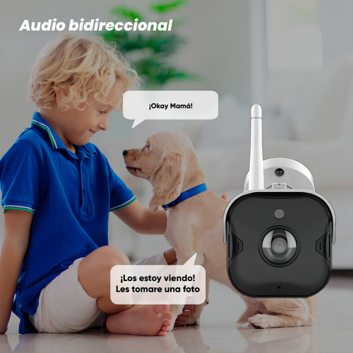 Zkteco Cámara De Seguridad Ng-c401-plus-32 Con Microsd 32gb Bullet Wifi 1080p Distancia Ir 15 Metros Almacenamiento Local Y En La Nube Control Remoto Audio Bidireccional Máxima Seguridad Cctv