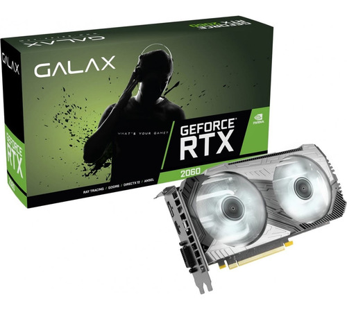 Placa De Vídeo Galax Geforce Rtx 2060 Plus 6gb Gddr6 192-bit