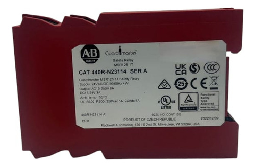 Allen Bradley 440r-n23114 Rele
