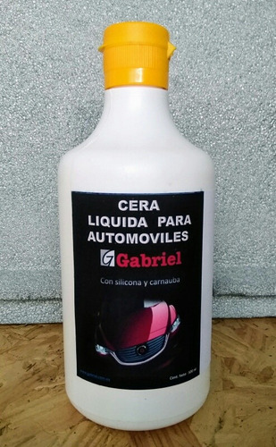 Cera Para Autos Motos Liquida 500 Ml