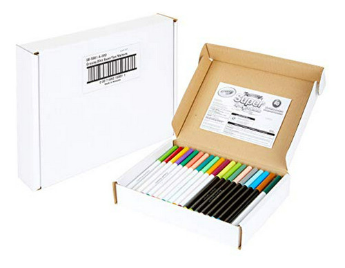 Crayola Marcadores Lavables Supertips De 80 Unidades, Ahora 