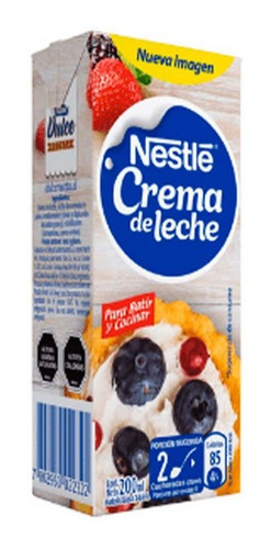 Crema Larga Vida La Lechera Nestle 200ml ( 6uni) Super