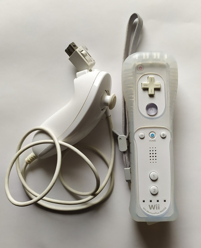 Wii Remote Wi Motion Plus Inside Con Nunchuck Originales
