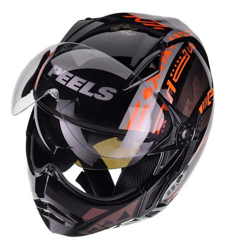 Capacete Peels Mirage Nazka Escamoteável Masculino Feminino Cor Camaleão Tamanho do capacete 58