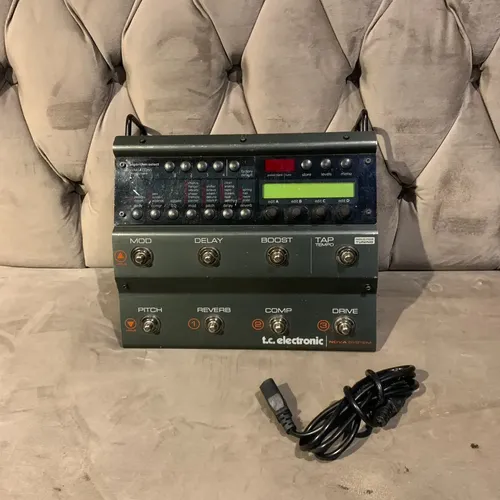Pedaleira Tc Electronic Nova System - Fotos Reais! | MercadoLivre