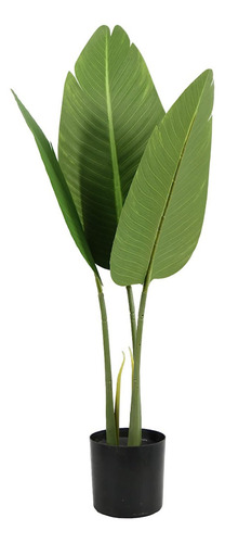 Planta Artificial Decorativa Palmera De Viajero, Banana 76cm