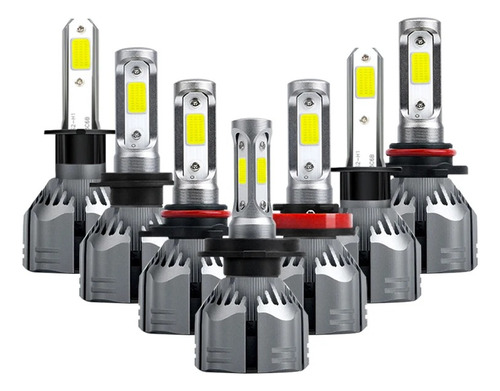 Ampolleta Auto Led Kit Luz Xenon H1 H3 H4 H7 H11 H13 9005/6