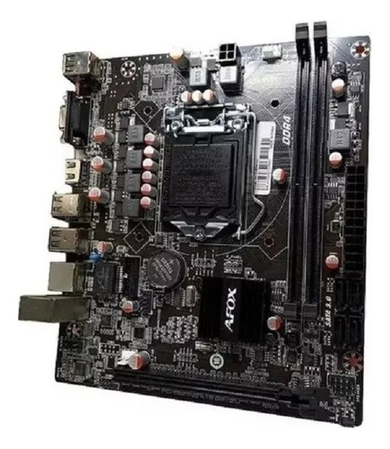 Placa Mae Intel 1151p Itx Afmi-h110 Hdmi-vga Ddr4 Afox