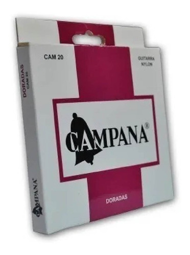 Encordado Campana Cam/dr Guitarra Clásica Dorada