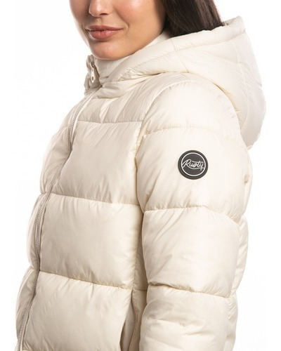 Imagen 2 de 6 de Campera Rusty Puffer Mujer Original / Potenza Shop