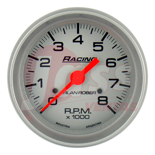 Tacometro Orlan Rober Racing 80mm Naftero 8mil Rpm 12v