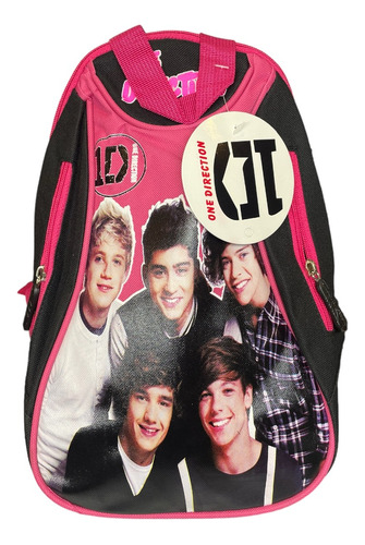 Mochila One Direction Caras Escolar Adolescente Chica