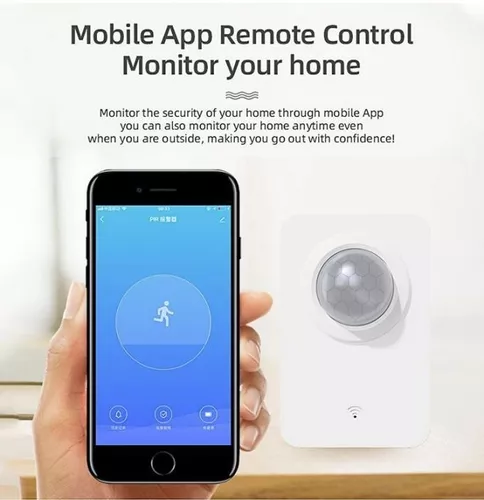 Sensor Pir Movimiento Wifi Alerta Inmediata A Celular App Zeylink
