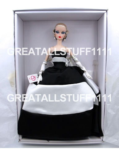 Barbie Silkstone Black And White Forever 60 Aniversario