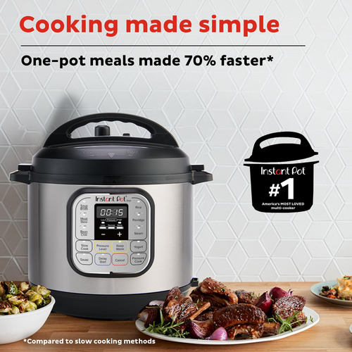 Olla A Presión Eléctrica Mini Instant Pot Duo 7 En 1