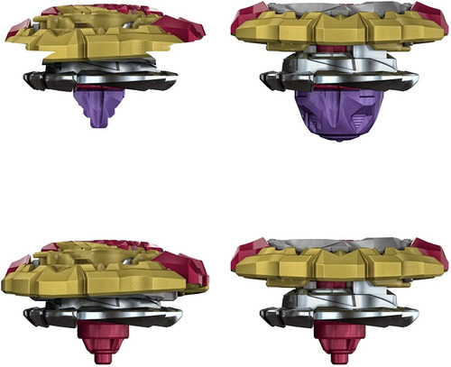 Imagen 5 de 8 de Beyblade Burst Quaddrive Stone Linwyrm L7 Hasbro Original