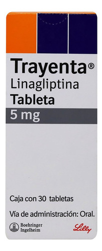 Trayenta Linagliptina 30 Tabletas De 5 Mg C/u
