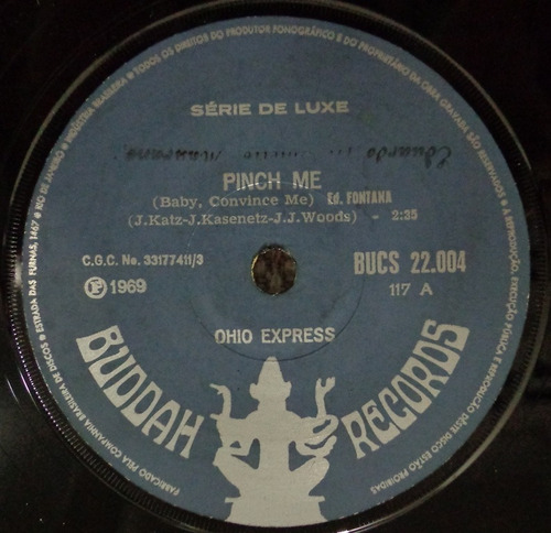 Ep Ohio Express(pinch Me)1969-buddah