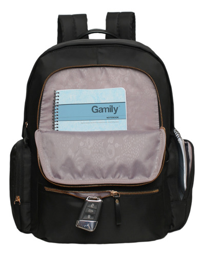 Mochila Ejecutiva Mujer Scala Negra Head