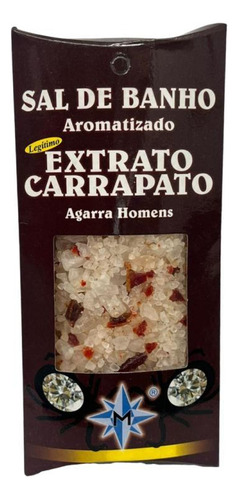 Sal De Banho Aromatizado Hidro Extrato Carrapato 100g