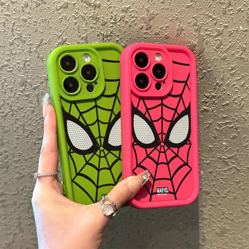 Funda De Teléfono Spider Man Lisa De Varios Pasos Para Iphon