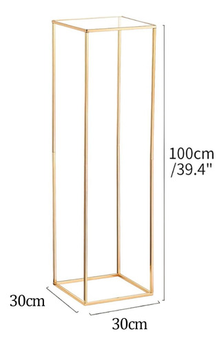 Elegante Suporte Para Decoração De 100cmx30cmx30cm