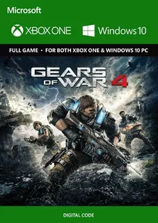 Gears Of War 4 Xbox One/series X|s/window 10 Código Digital