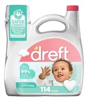 Comprar Dreft  Active Baby He Compatible Liquid Laundry 114 Loads
