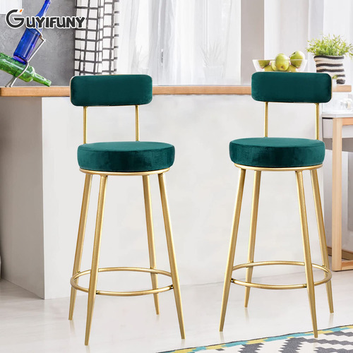 Guyifuny Juego De 2 Taburetes De Bar Silla De Desayuno Silla