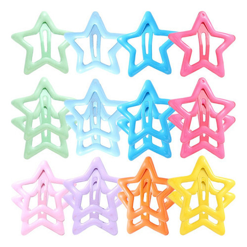 20 Broches Con Forma De Estrella En Forma De Pentagrama Para
