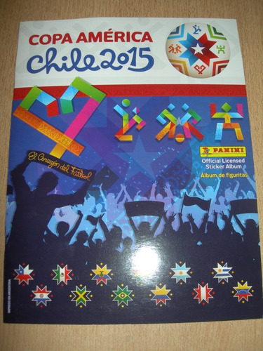 Album Copa America 2015, Tiene 126 Figus Pegadas Mira!!!