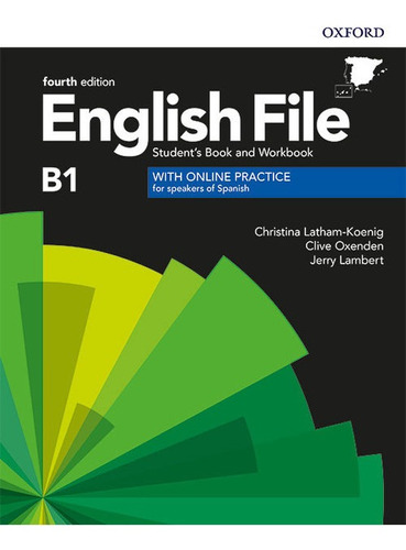 Libro English File B1 Intermediate Student S Workbook Key Wi