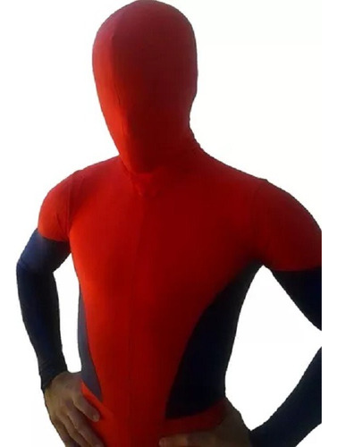 Disfraz Traje Cosplay Spiderman Hombre Araña Lycra A Medida