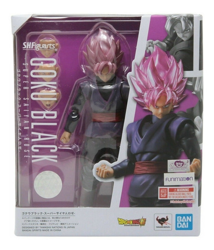 Dragon Ball Super S.h. Figuarts Goku Black Super Saiyan Rose