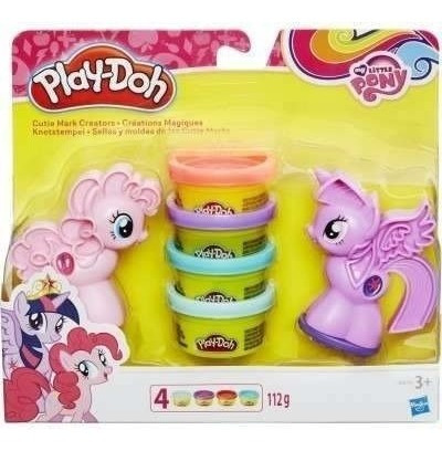 Masas My Little Pony 4 Potes Play Doh Hasbro Srj 