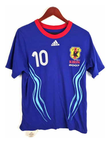 Playera Vintage adidas Seleccion Japan Detalles  Leves L