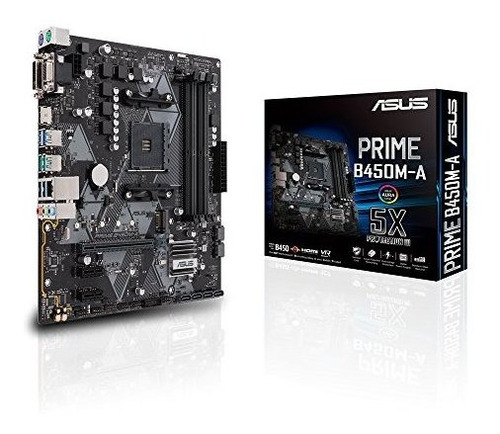 Mother Asus Prime B450m-a Amd B450 Socket Am4 Micro Atx