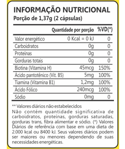 Imagem 3 de 4 de Biotina Firmeza & Crescimento - 2x60 Cápsulas - Maxinutri