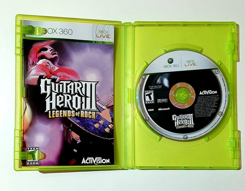 Guitar Hero 3 Legends Of Rock Xbox 360 Lenny Star Games