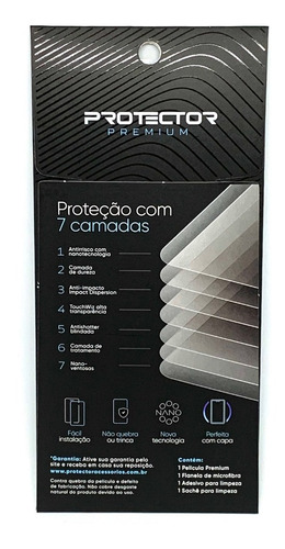 Imagem 3 de 3 de Película Flexível Para iPhone 12 - Ultra Resistente