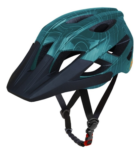 Capacete Bike Ciclismo Asw Accel Frontier Masculino Cor Verde Tamanho G/gg