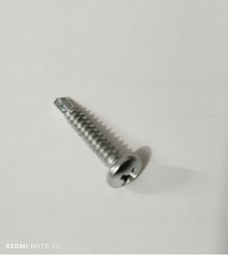 Tornillo Autotaladrante Pan Phs 8x1  Zincados 