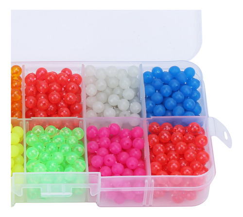 Luminous Block Beads 1000 Unidades/feijão Colorido Com Rolha