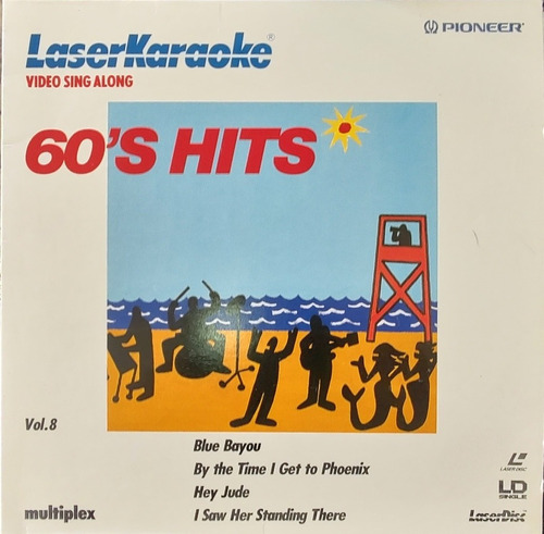 Láser Disc Karaoke 60's Hits Vol.8