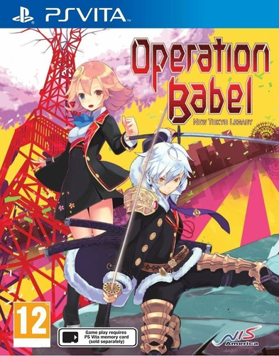 Operation Babel New Tokyo Legacy Playstation Vita Psvita  Operation Babel Estándar