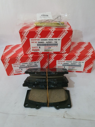 Pastillas De Freno Fortuner/4runner/hilux 2003-18 Delanteras