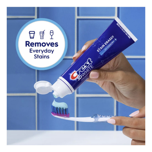 Creme Dental | Crest | 3d White Stain Eraser 87g