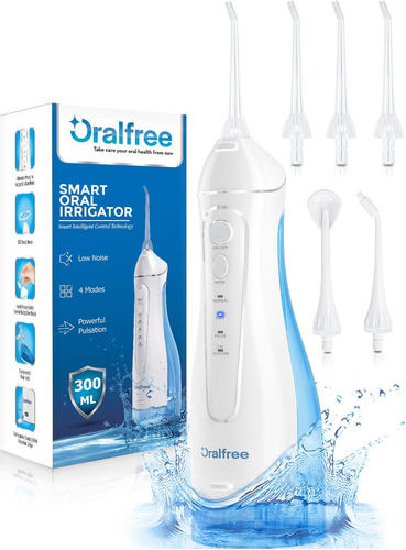 Limpiador De Hilo Dental Con 4 Modos De Irrigador Bucal