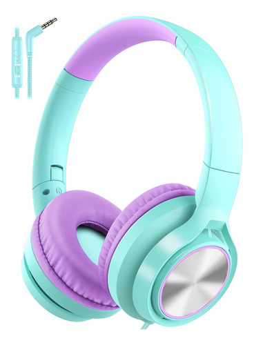 Auriculares Voopwink Kids Con Micrófono, Auriculares De Oí